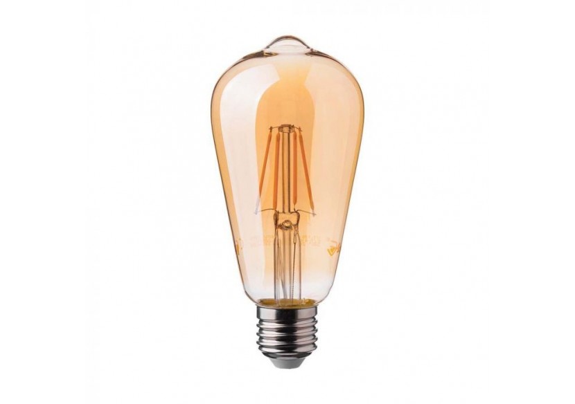 Ampoule LED à Filament - 6W E27 Blanc Chaud