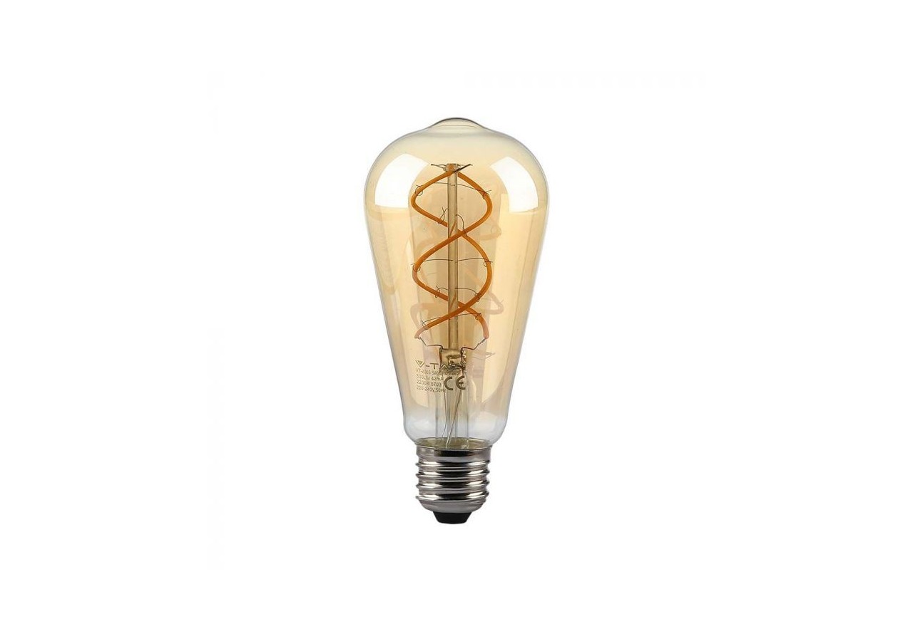 Ampoule LED à Filament - 5W E27 Blanc Chaud