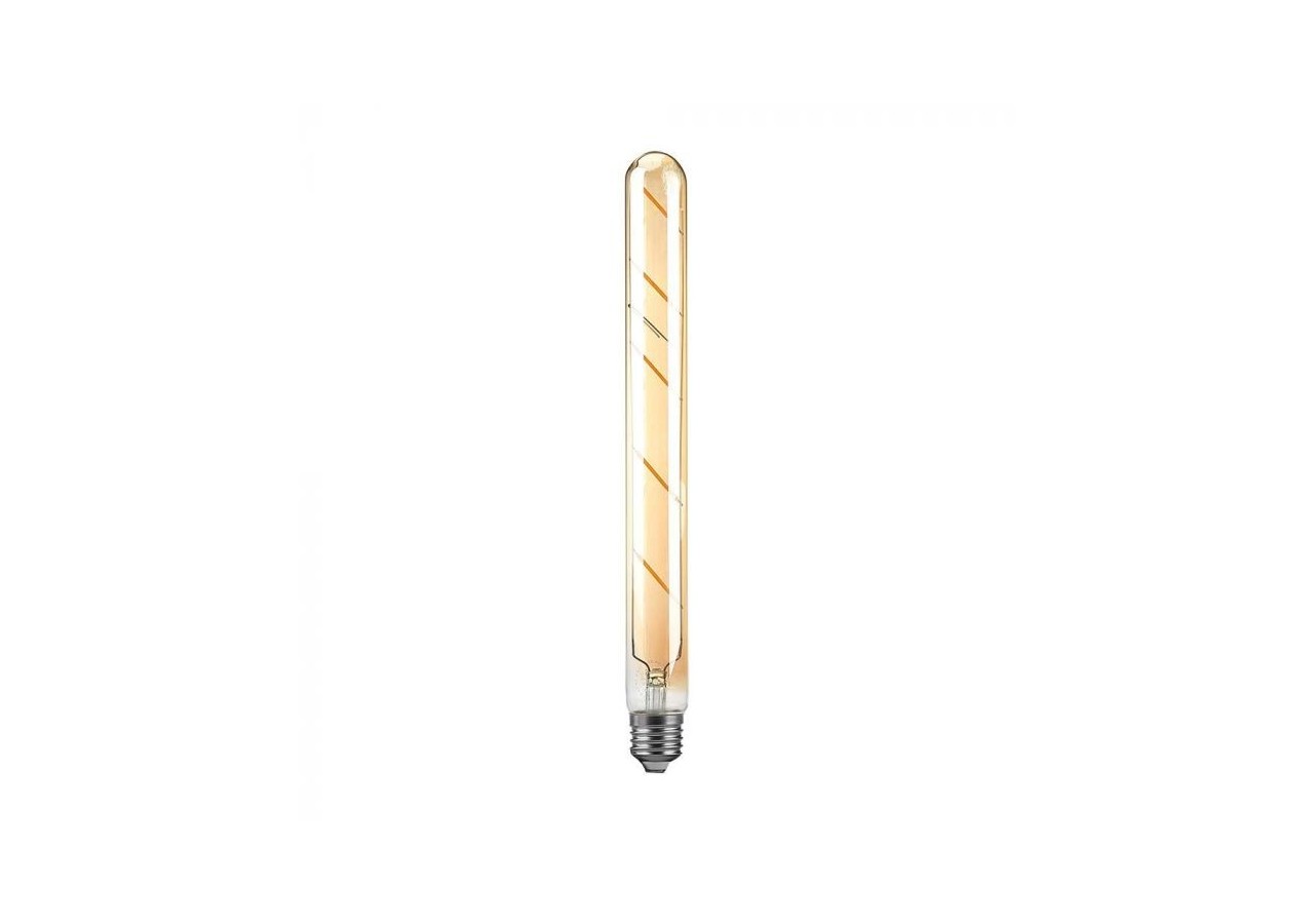 Ampoule LED à Filament - 5W T30 E27 Ambre Blanc Chaud