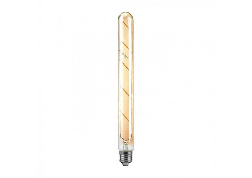 Ampoule LED à Filament - 5W T30 E27 Ambre Blanc Chaud