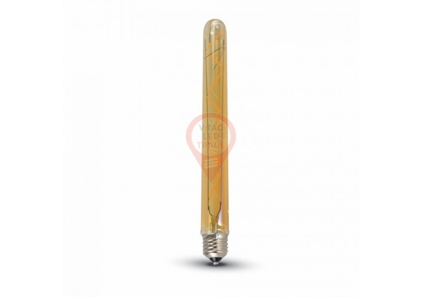 Ampoule LED à Filament - 7W T30 E27 Ambre Blanc Chaud