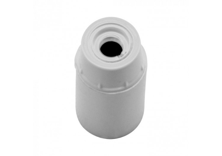 Douille E14 Backelite - Blanc