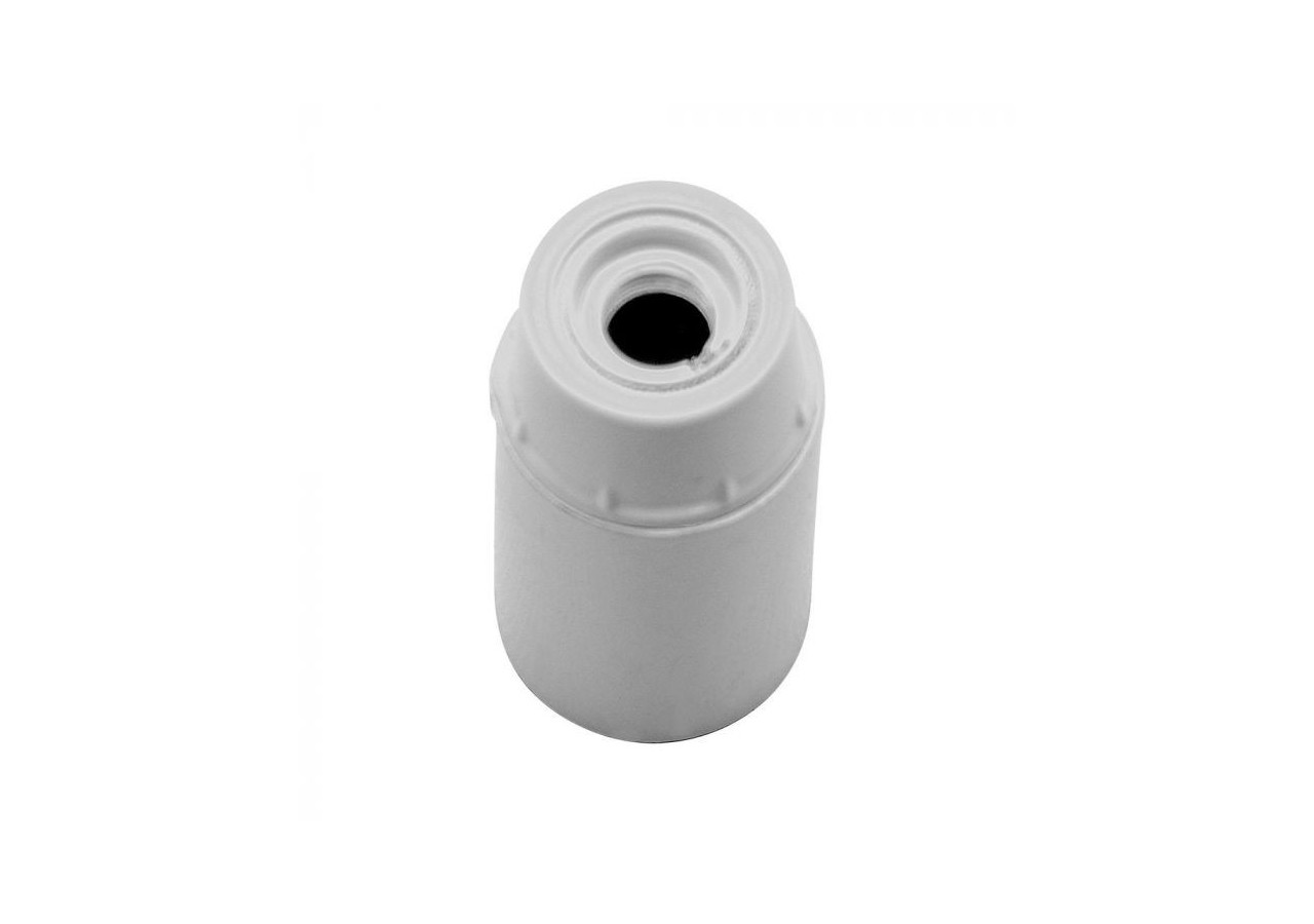 Douille E14 Backelite - Blanc