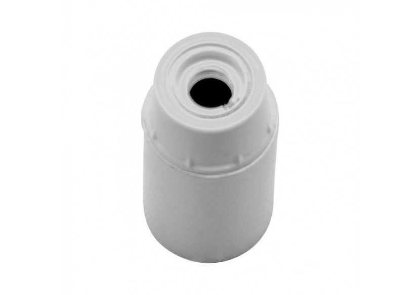 Douille E14 Backelite - Blanc