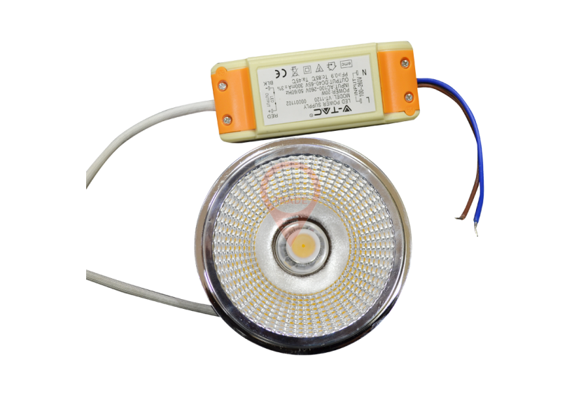 Spot LED - AR111 20W 12V Blanc