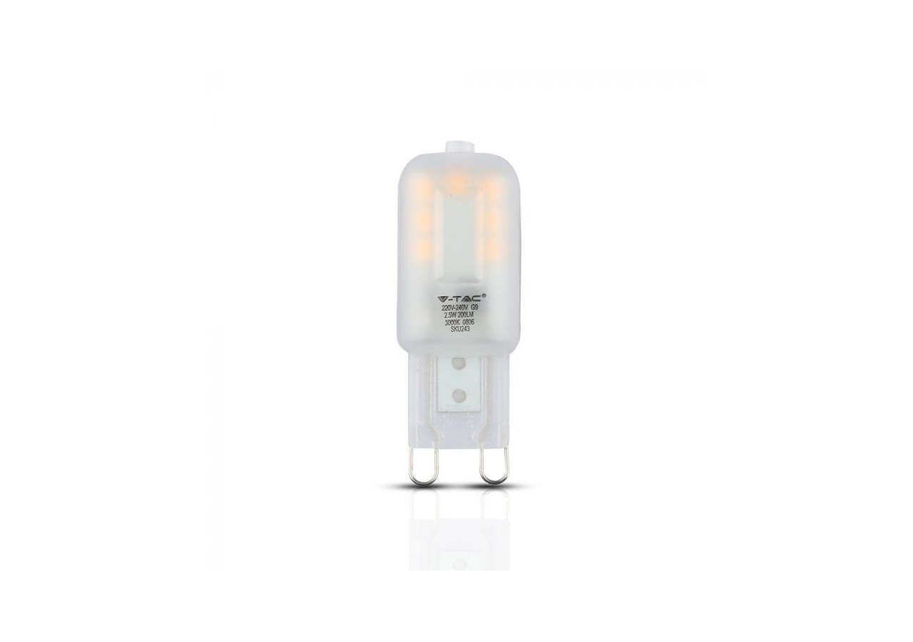 Spot LED SAMSUNG Chip G9 2,2W Plastique 3000K