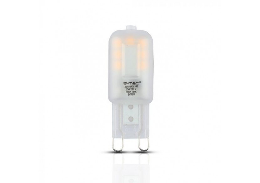 Spot LED SAMSUNG Chip G9 2,2W Plastique 3000K