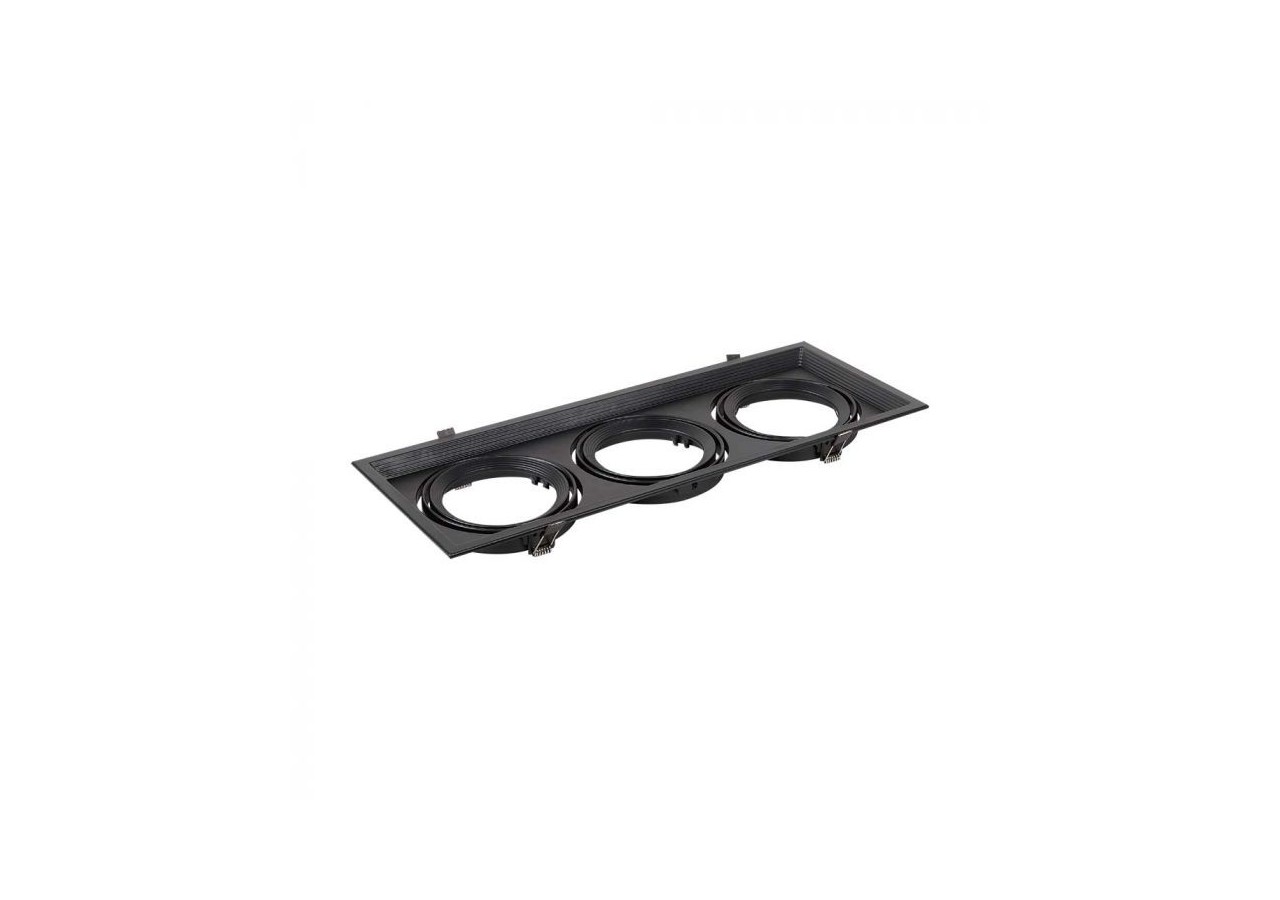 3 x raccord AR111 noir