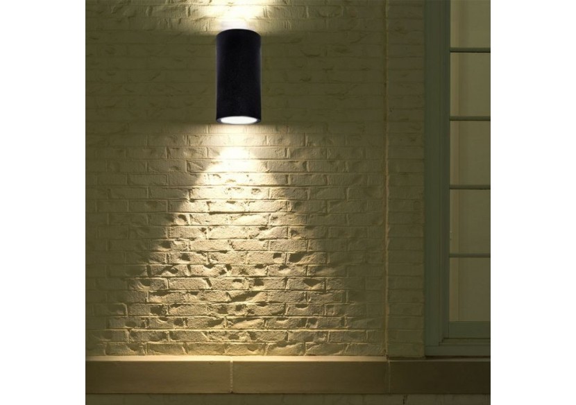 Applique GU10 LED Béton Gris Foncé