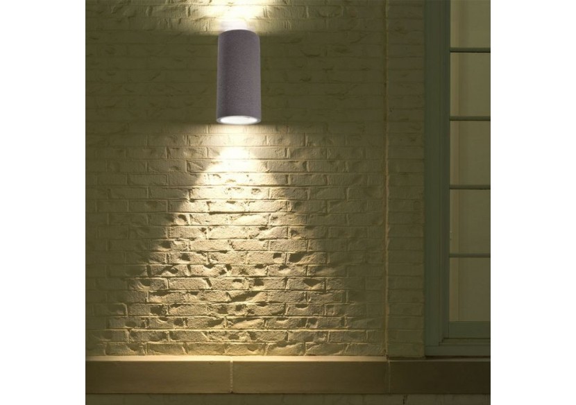 Applique GU10 LED Béton Gris Clair