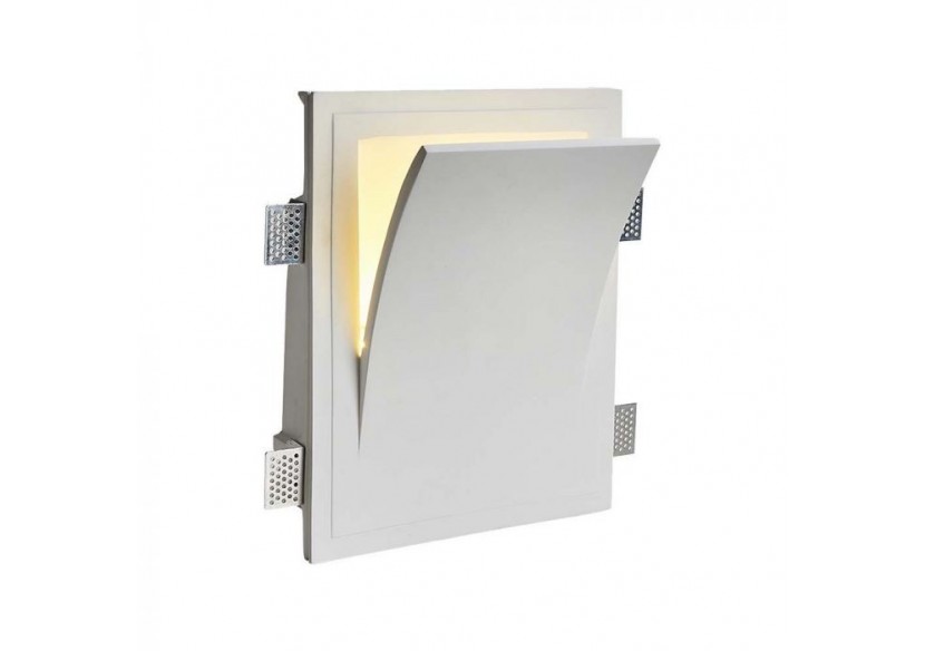 Applique Murale Gypse E14 Corps Blanc