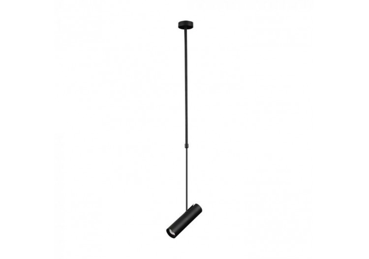 Support de lampe GU10 en aluminium noir