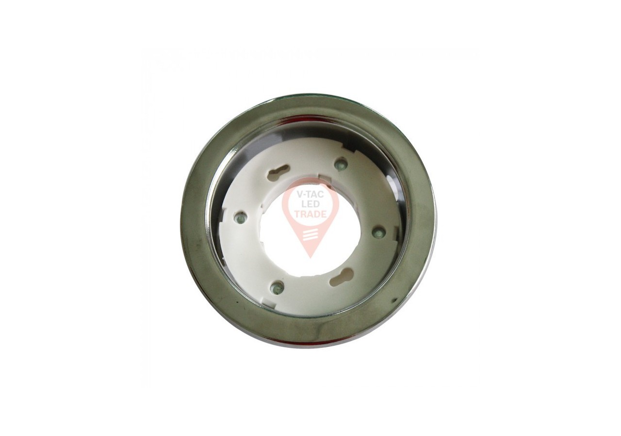 GX53 Raccord Rond Chromé