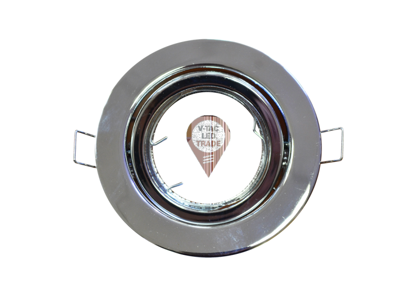 Raccord pour Spots GU10 - Rond Chrome