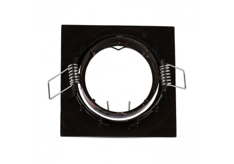 Raccord GU10 Carré Mobile Bronze