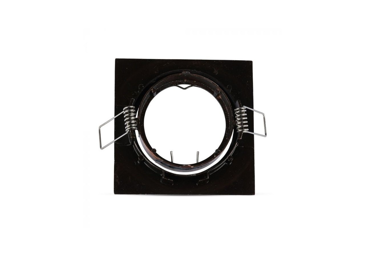Raccord GU10 Carré Mobile Bronze