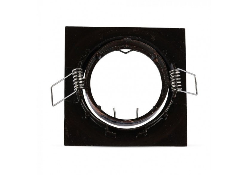 Raccord GU10 Carré Mobile Bronze