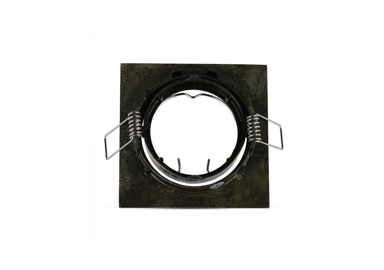 Raccord GU10 Carré Mobile Or