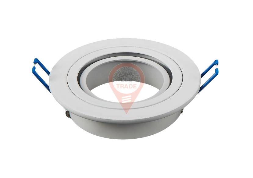 1 * raccord GU10 rond blanc