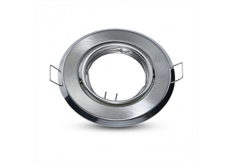 Raccord pour spot rond GU10 nickel satiné 2 pièces/boîte