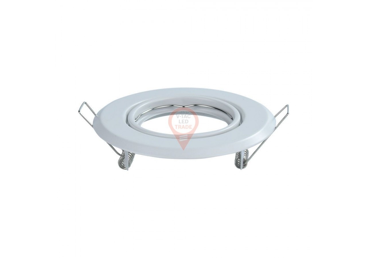 Spot rond GU10 blanc satiné2 pcs/carton
