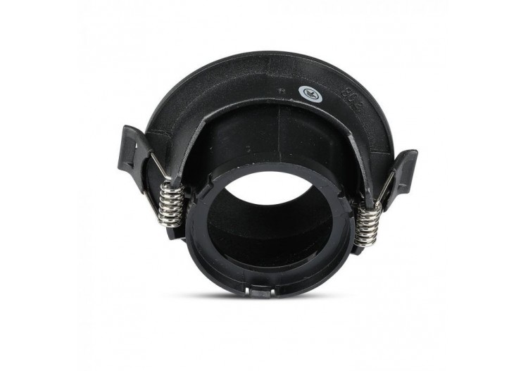 Raccord GU10 Noir & Noir Rond