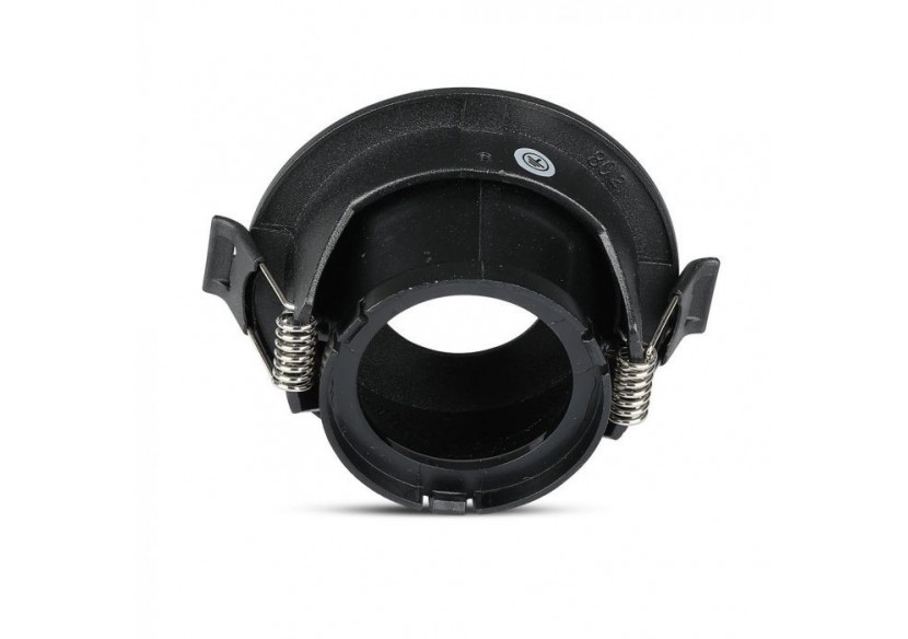 Raccord GU10 Noir & Noir Rond