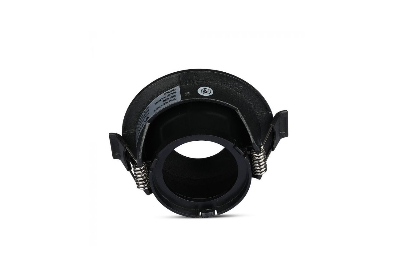 Raccord GU10 Noir & Noir Rond