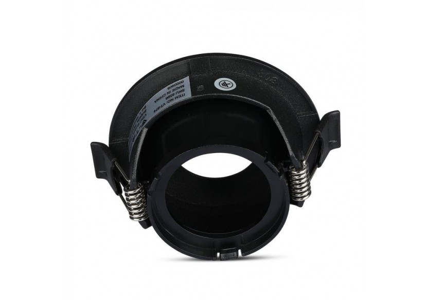 Raccord GU10 Noir & Noir Rond Raccord GU10 Noir & Noir Rond