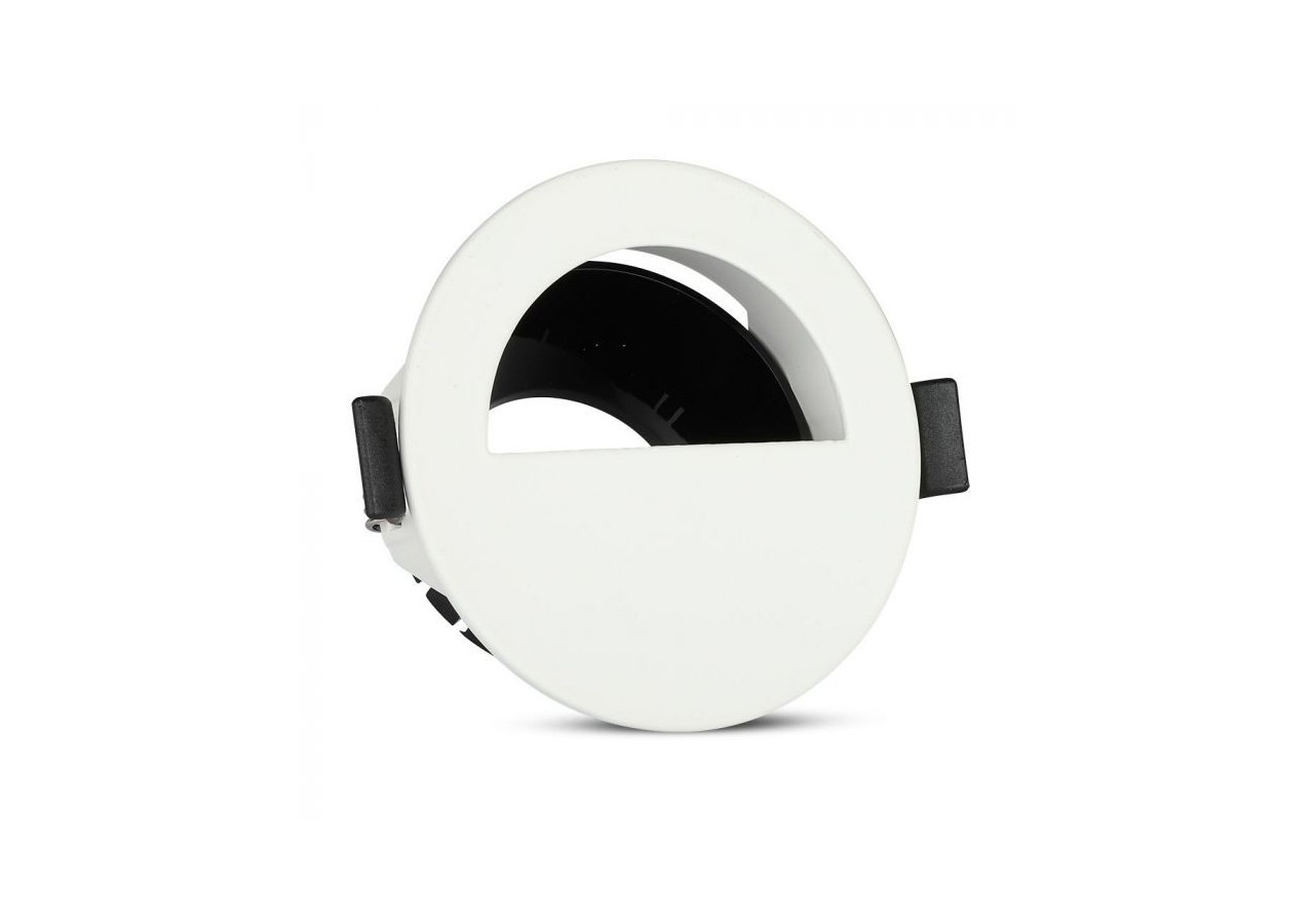 Raccord GU10 Demi-Rond Blanc & Noir