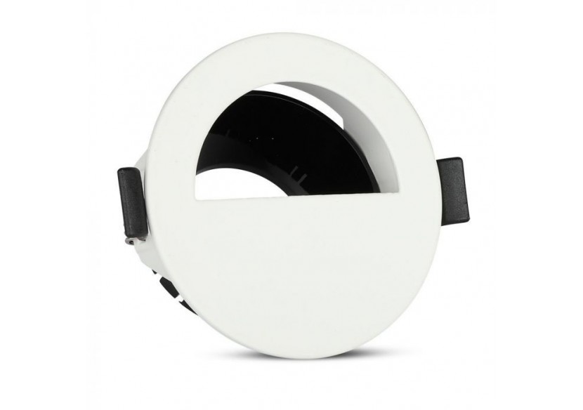 Raccord GU10 Demi-Rond Blanc & Noir