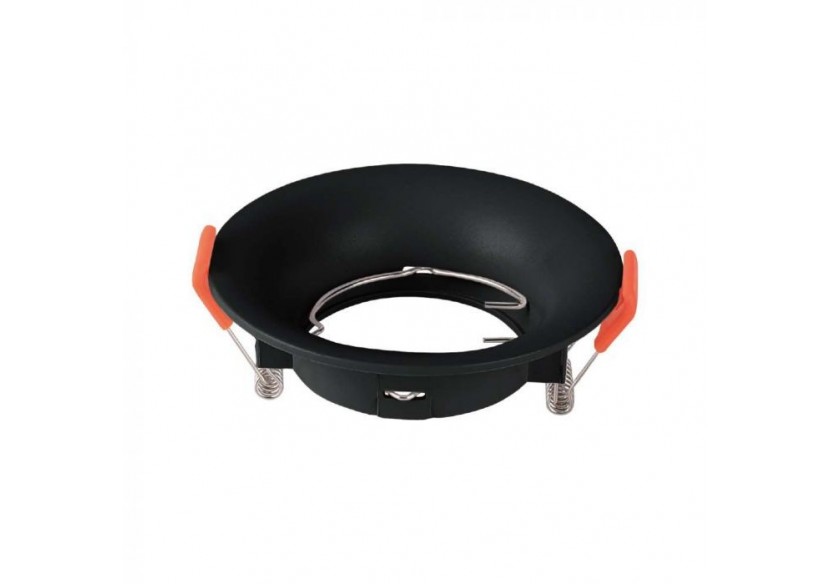 Raccord GU10 Rond Noir Raccord GU10 Rond Noir