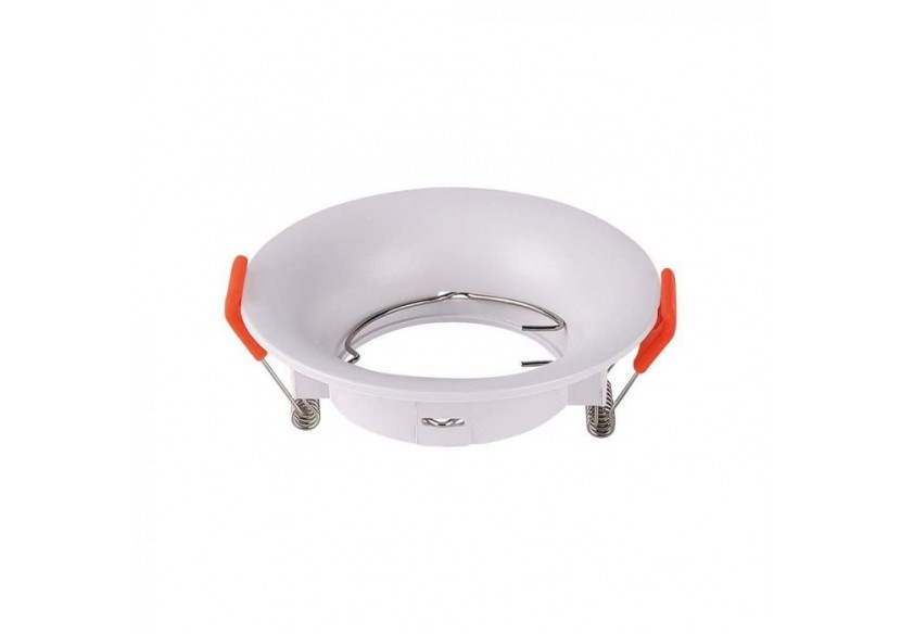 Raccord GU10 Rond Blanc