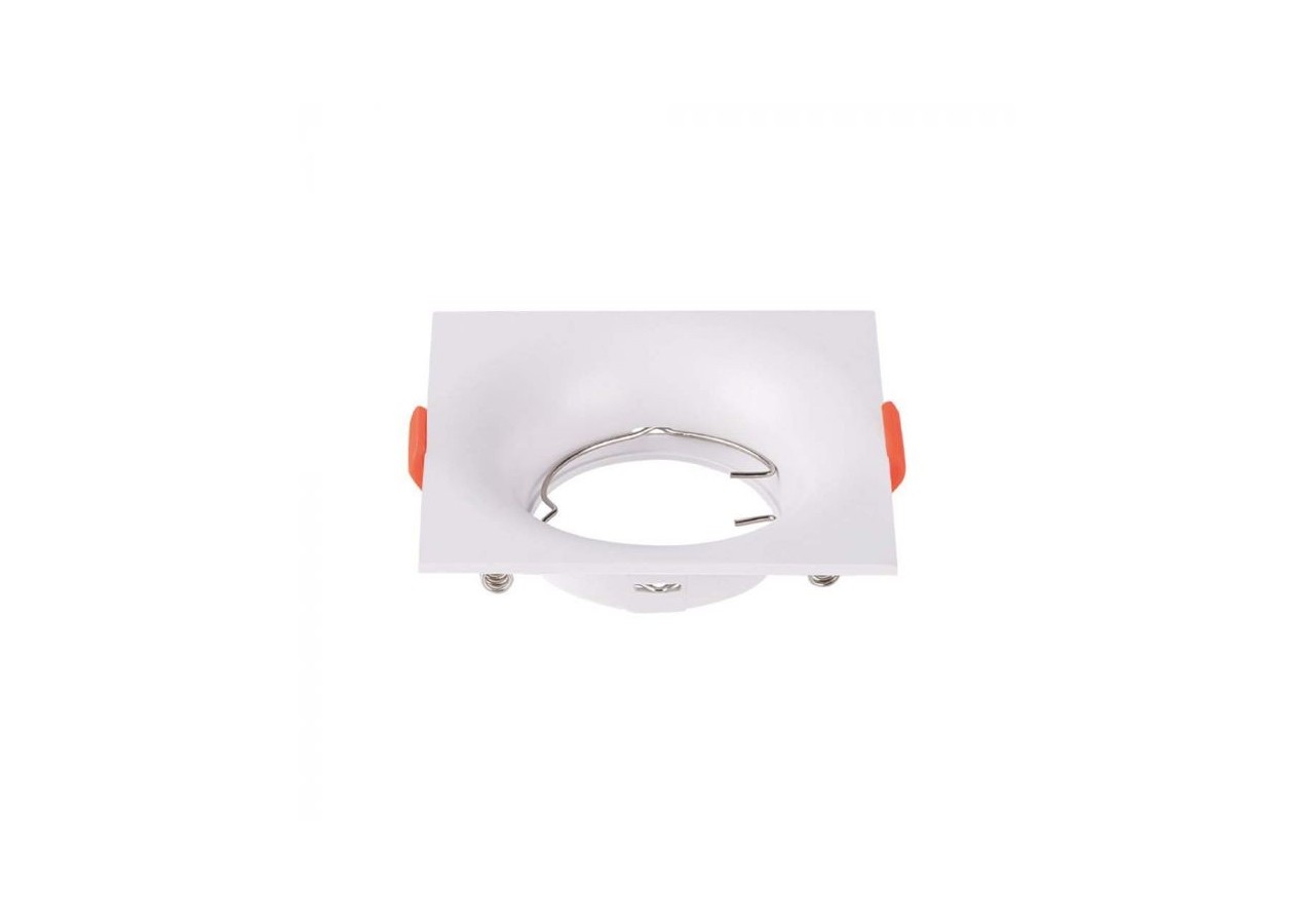 Raccord GU10 Carré Blanc