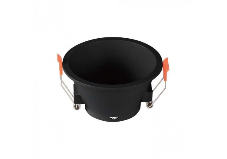 Raccord GU10 Rond Noir