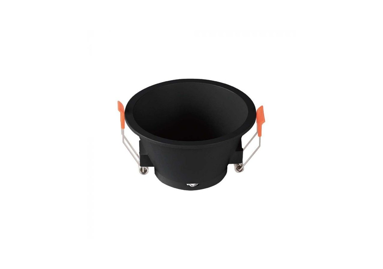 Raccord GU10 Rond Noir