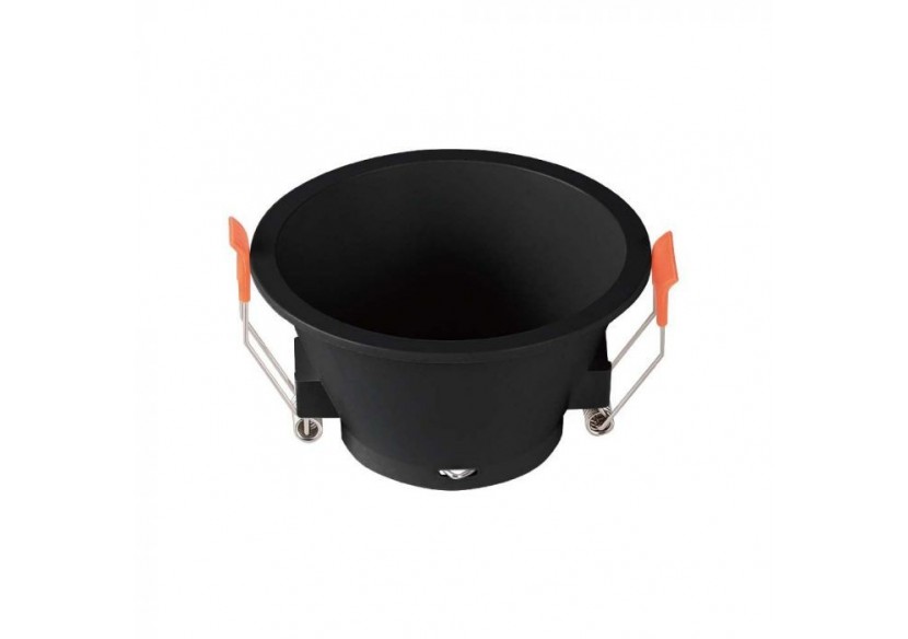 Raccord GU10 Rond Noir