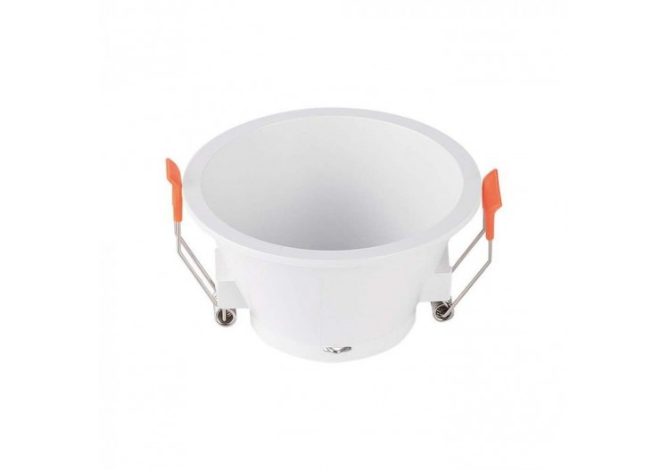 Raccord GU10 Rond Blanc