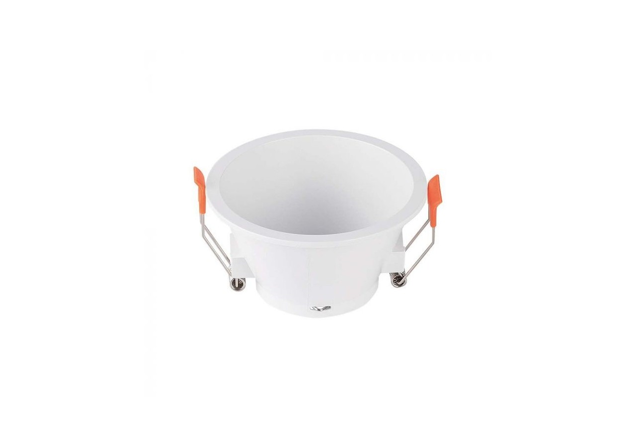 Raccord GU10 Rond Blanc