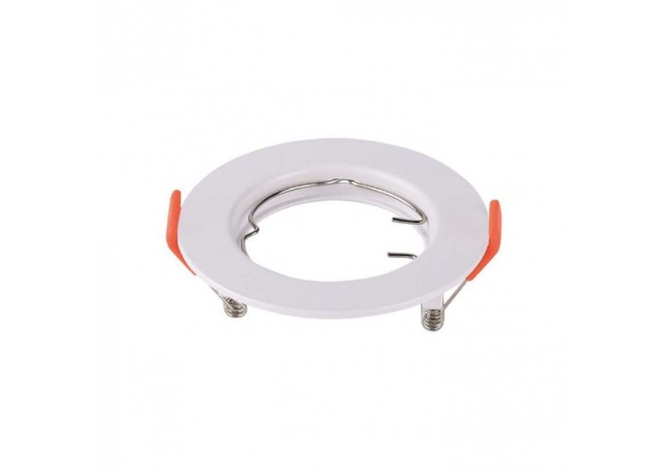 Raccord GU10 Rond Blanc