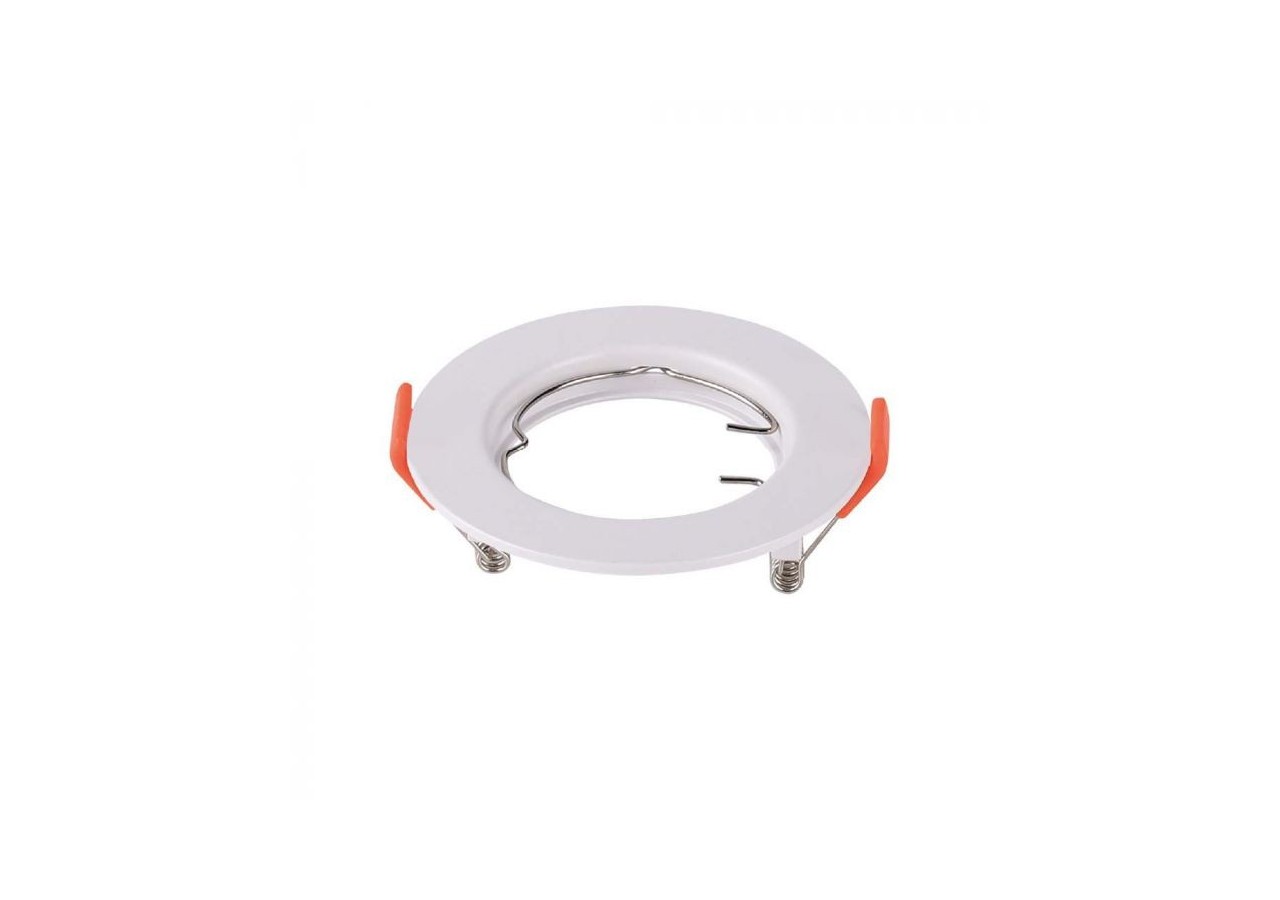 Raccord GU10 Rond Blanc