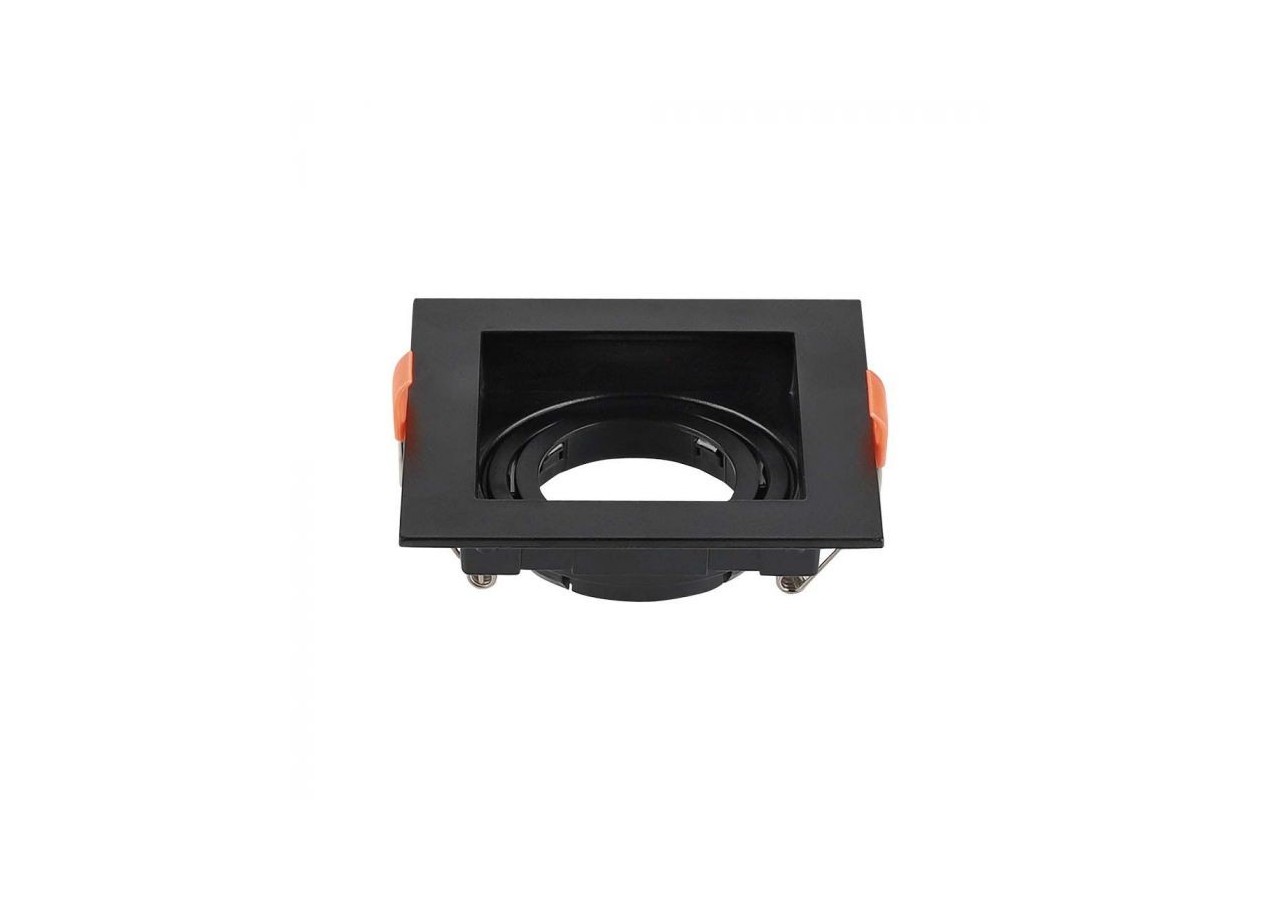 Raccord GU10 Carré Noir