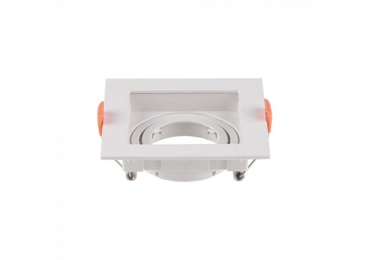 Raccord GU10 Carré Blanc