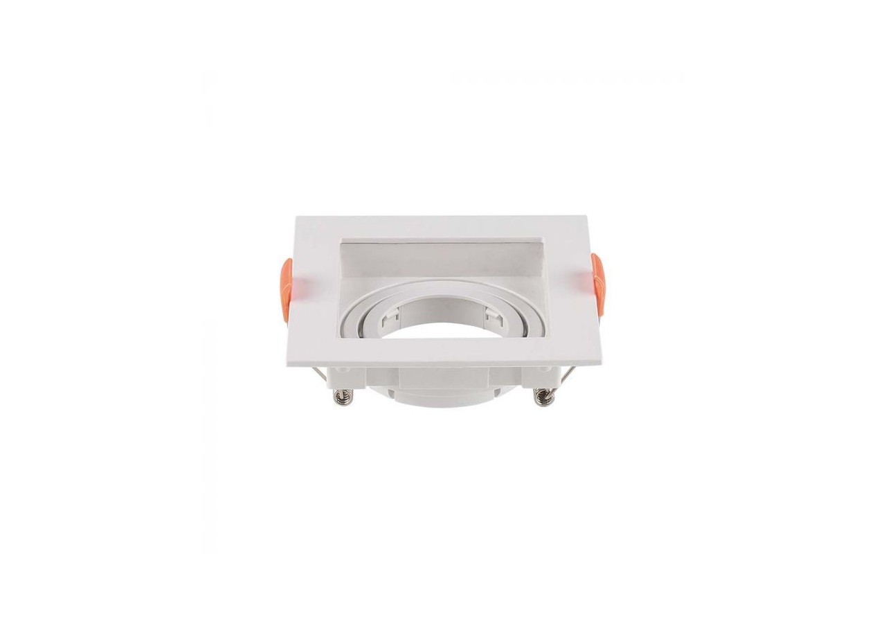 Raccord GU10 Carré Blanc