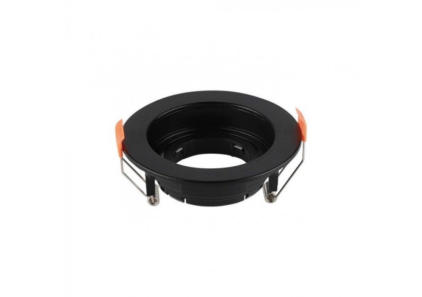 Raccord GU10 Rond Noir