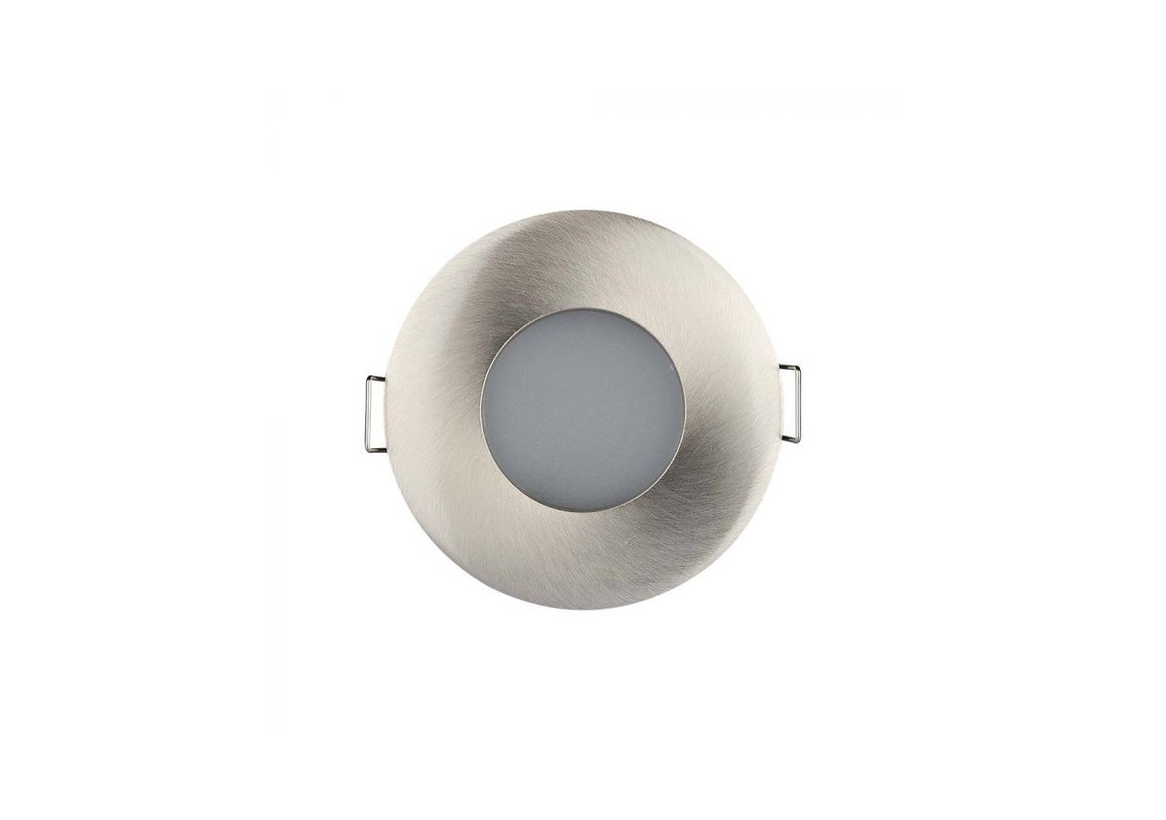 Raccord GU10 Mat Rond ф84 Nickel Satiné