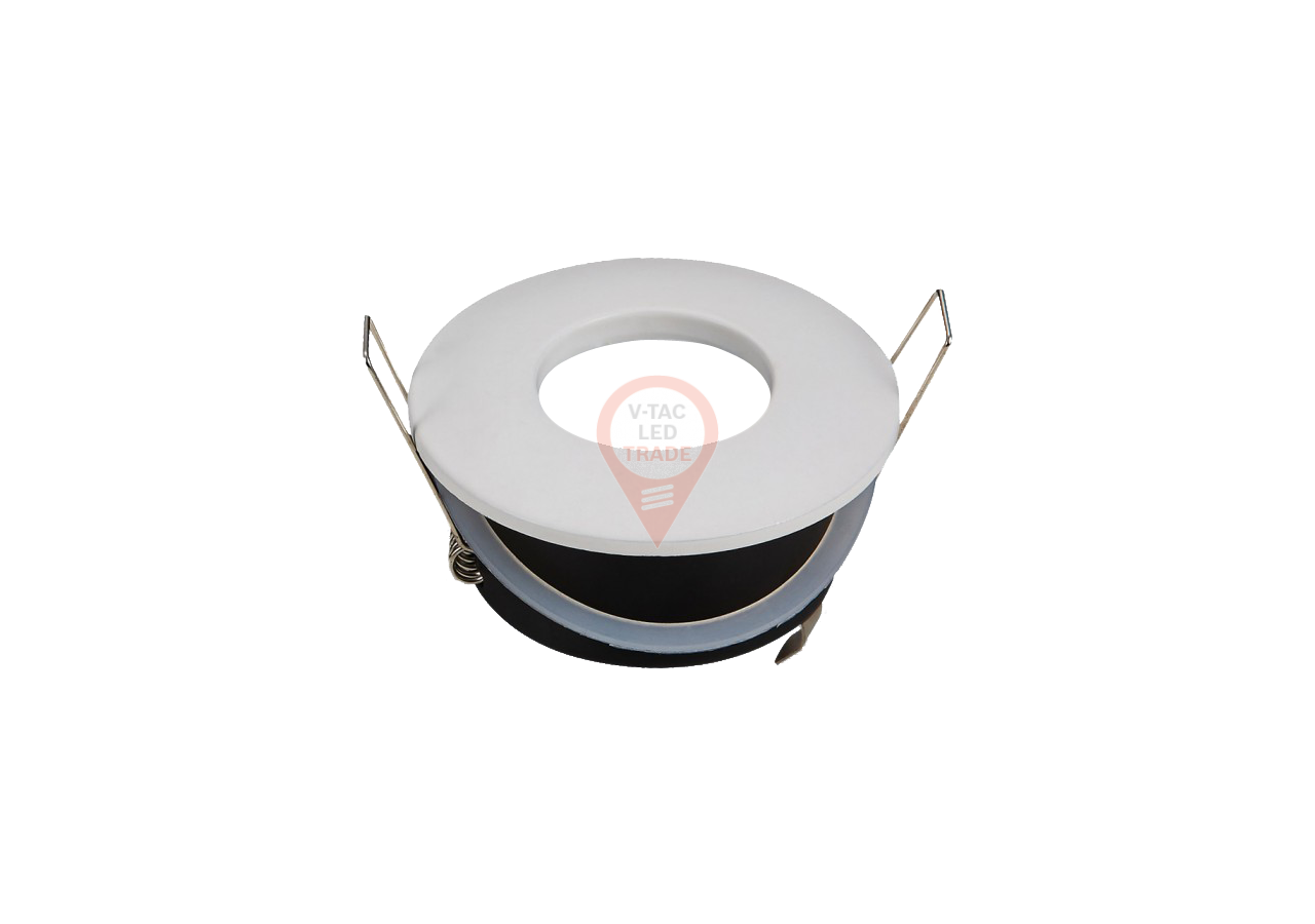 Raccord GU10 Mat Rond Ф84 Blanc
