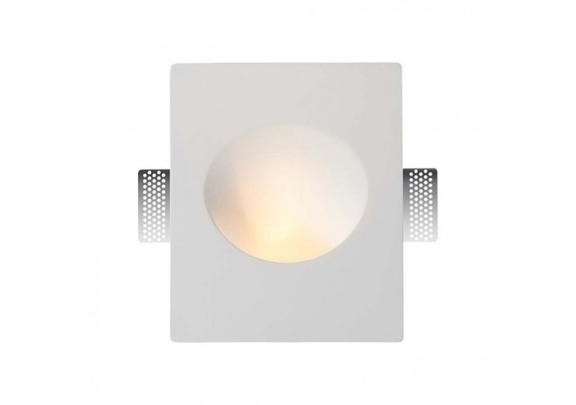 Raccord GU10 Encastré Blanc Rond