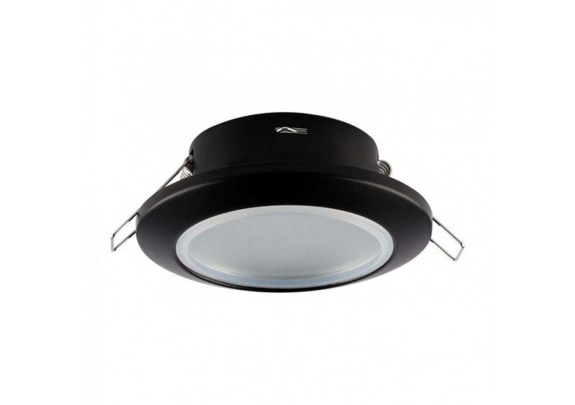 Raccord GU10 Rond Noir