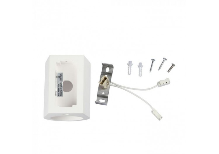 Raccord G9 Rond Blanc